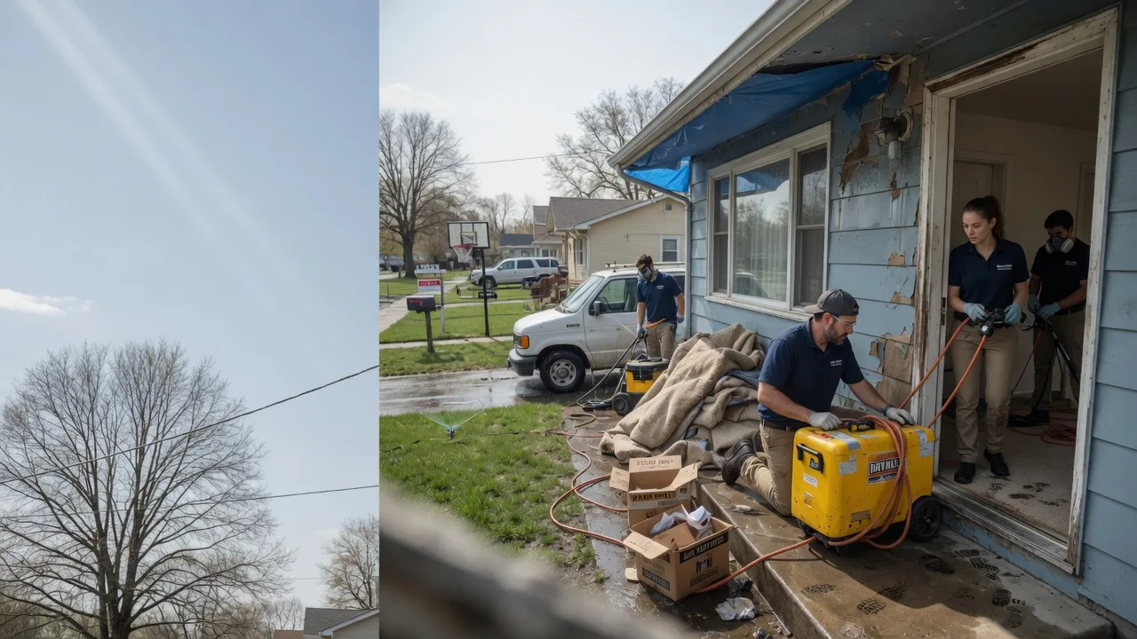 Basement Flood Cleanup in Maxwell, IN near me